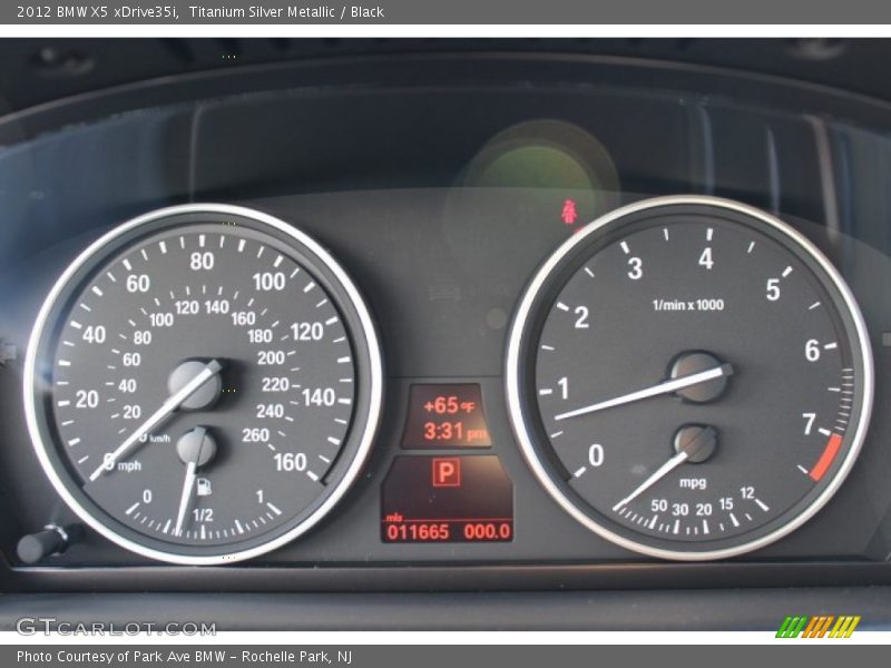  2012 X5 xDrive35i xDrive35i Gauges