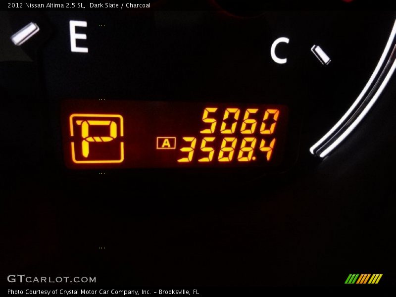 Dark Slate / Charcoal 2012 Nissan Altima 2.5 SL