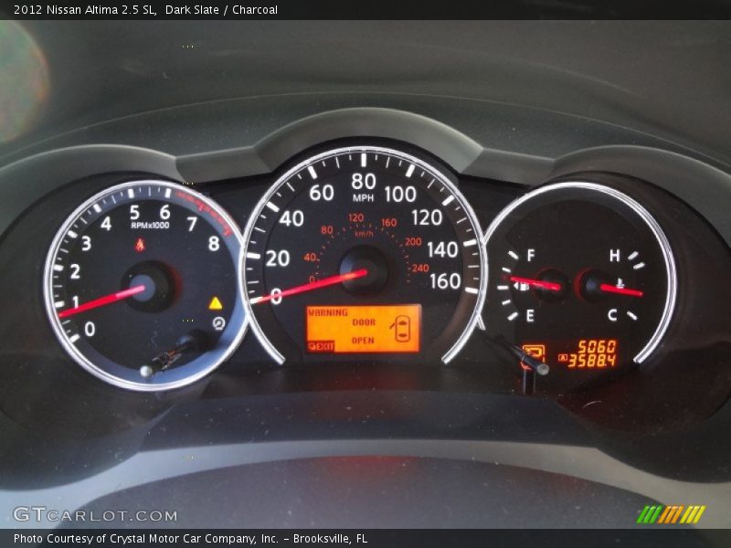 Dark Slate / Charcoal 2012 Nissan Altima 2.5 SL