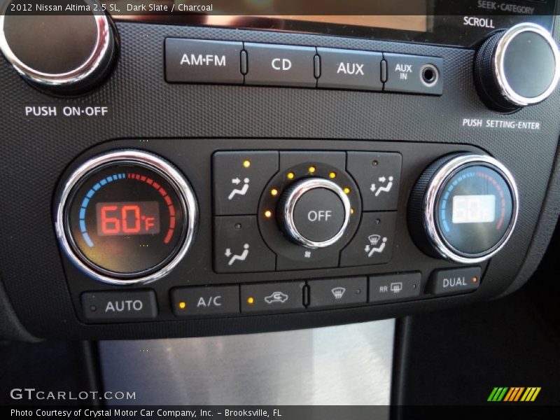 Dark Slate / Charcoal 2012 Nissan Altima 2.5 SL