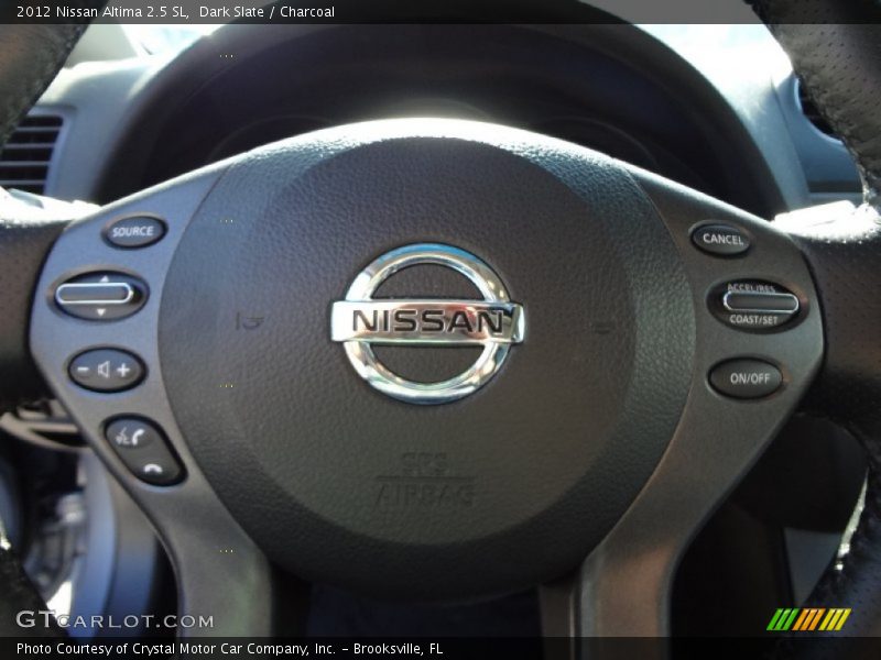 Dark Slate / Charcoal 2012 Nissan Altima 2.5 SL