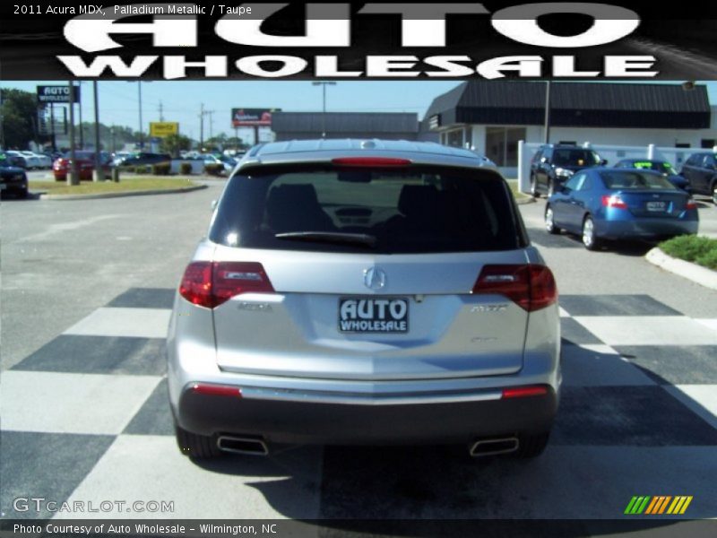 Palladium Metallic / Taupe 2011 Acura MDX