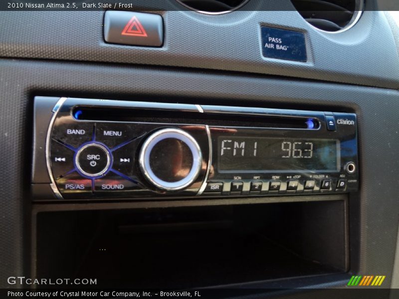Dark Slate / Frost 2010 Nissan Altima 2.5
