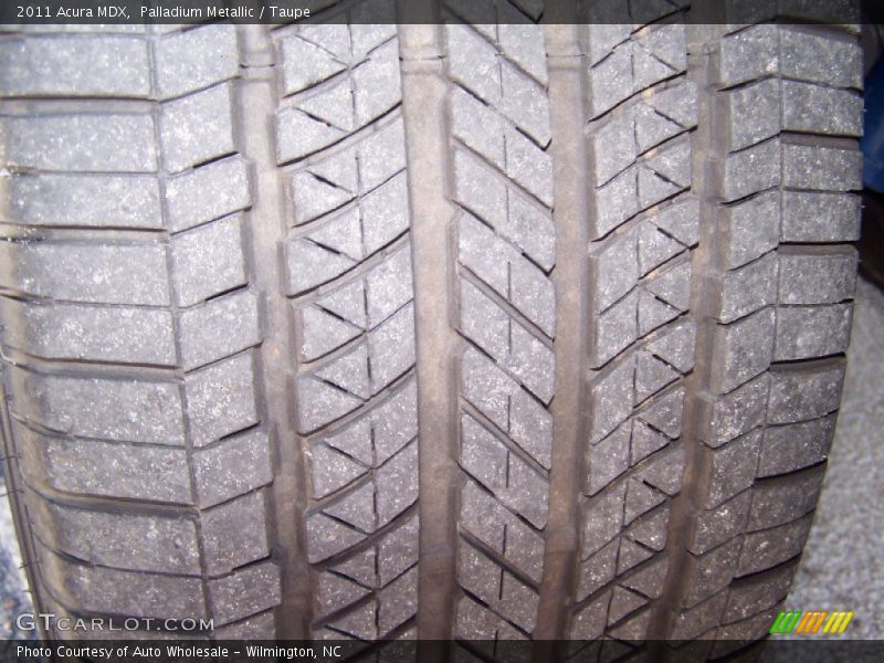 Palladium Metallic / Taupe 2011 Acura MDX