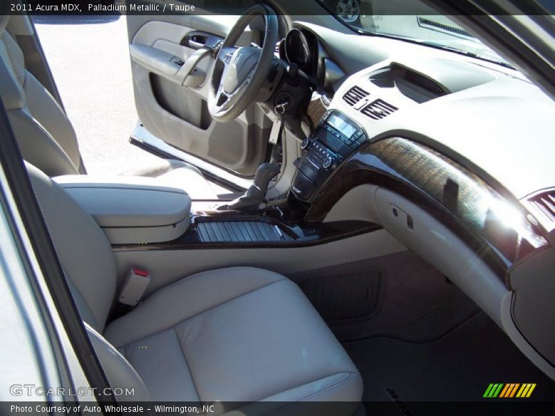 Palladium Metallic / Taupe 2011 Acura MDX