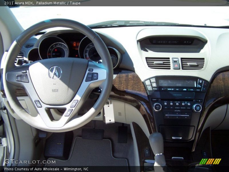 Palladium Metallic / Taupe 2011 Acura MDX