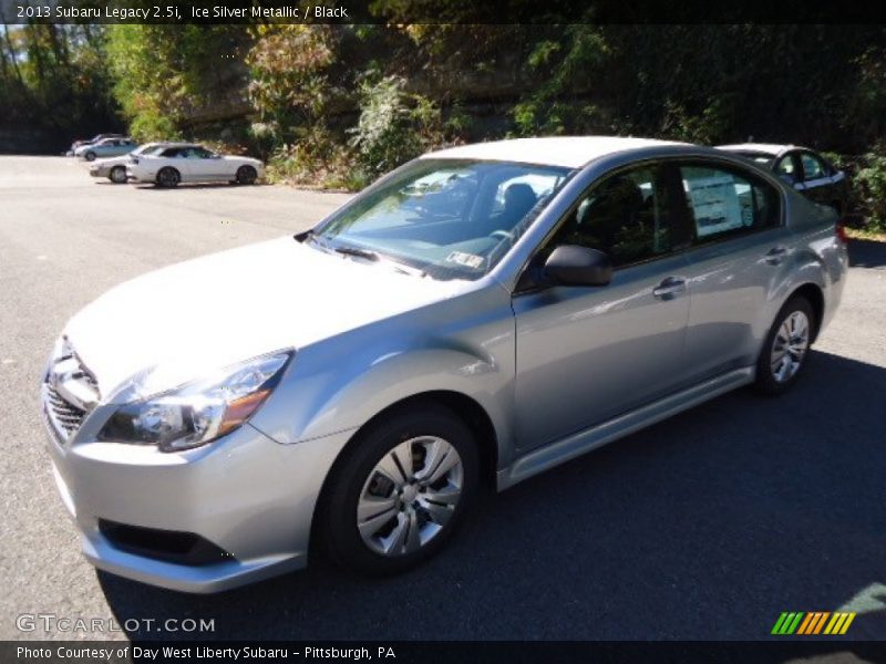 Ice Silver Metallic / Black 2013 Subaru Legacy 2.5i