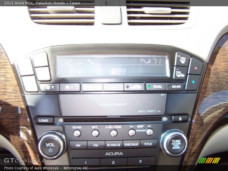 Palladium Metallic / Taupe 2011 Acura MDX