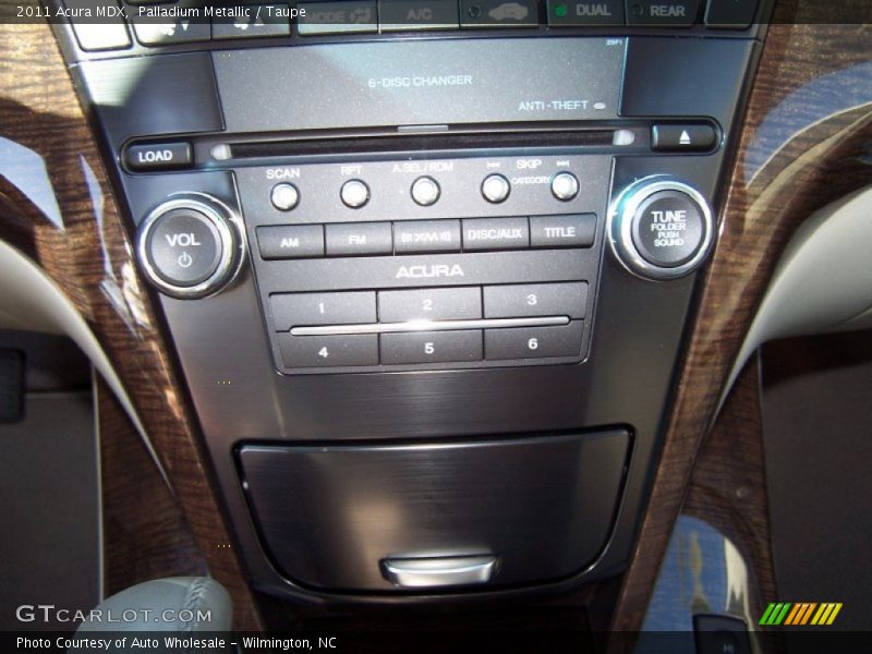 Palladium Metallic / Taupe 2011 Acura MDX
