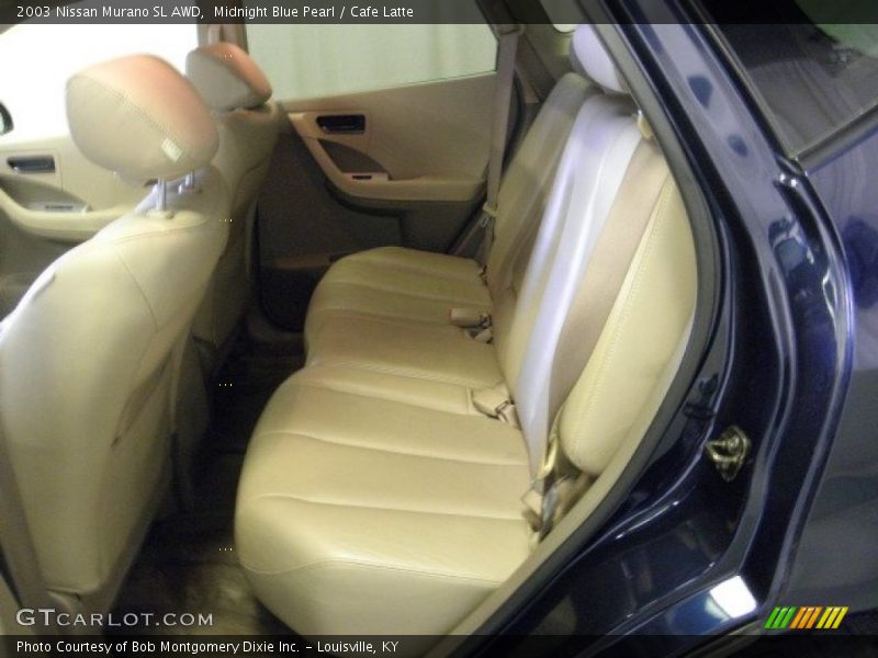 Midnight Blue Pearl / Cafe Latte 2003 Nissan Murano SL AWD