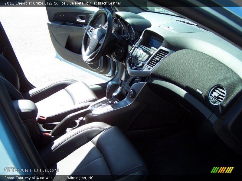 Ice Blue Metallic / Jet Black Leather 2011 Chevrolet Cruze LTZ/RS