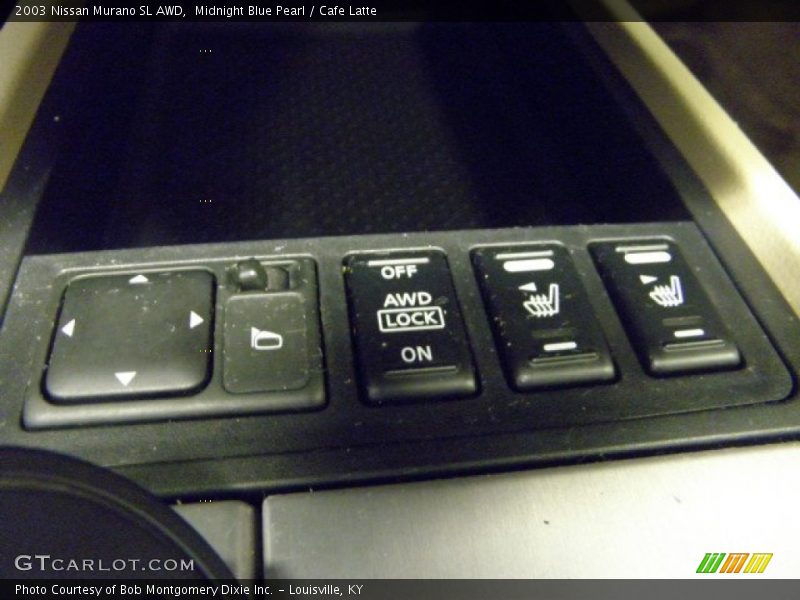 Midnight Blue Pearl / Cafe Latte 2003 Nissan Murano SL AWD