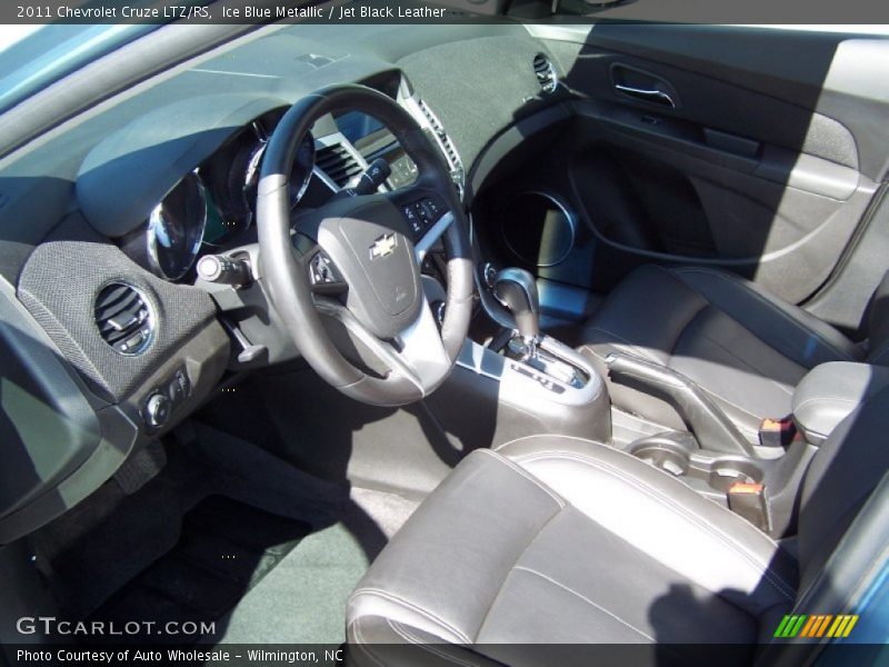 Ice Blue Metallic / Jet Black Leather 2011 Chevrolet Cruze LTZ/RS