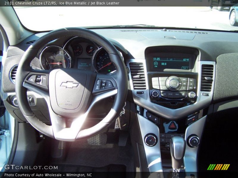 Ice Blue Metallic / Jet Black Leather 2011 Chevrolet Cruze LTZ/RS