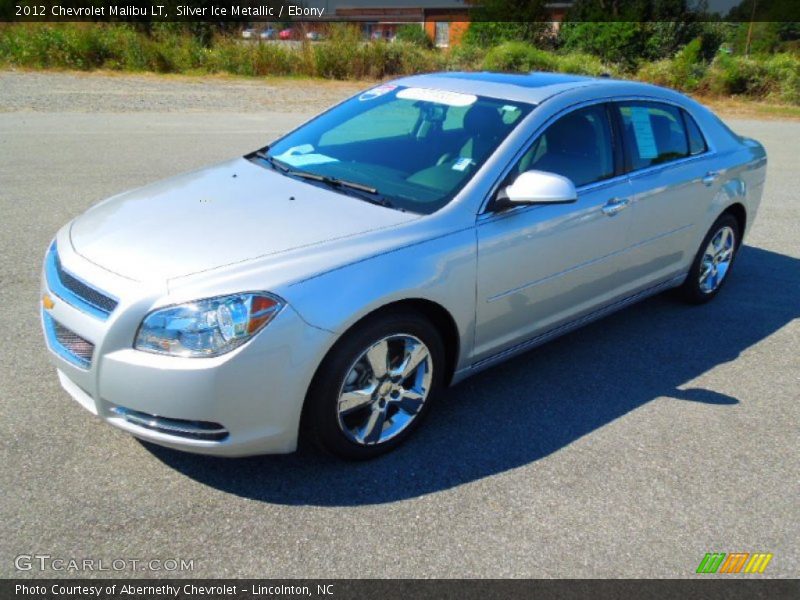 Silver Ice Metallic / Ebony 2012 Chevrolet Malibu LT