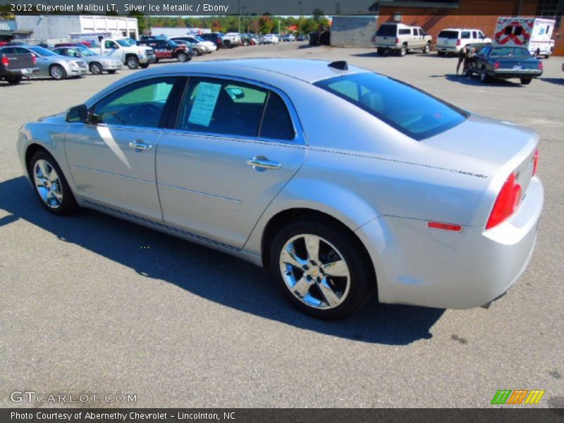 Silver Ice Metallic / Ebony 2012 Chevrolet Malibu LT