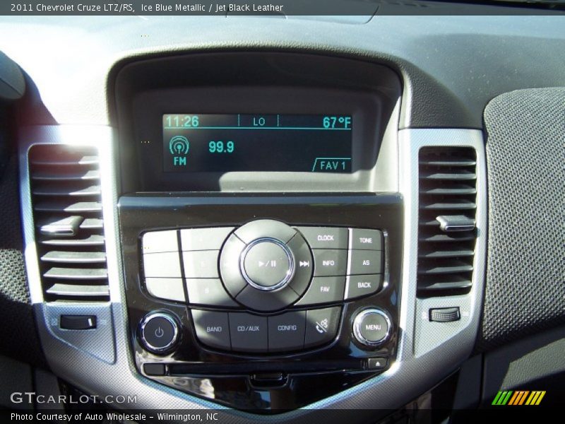 Ice Blue Metallic / Jet Black Leather 2011 Chevrolet Cruze LTZ/RS
