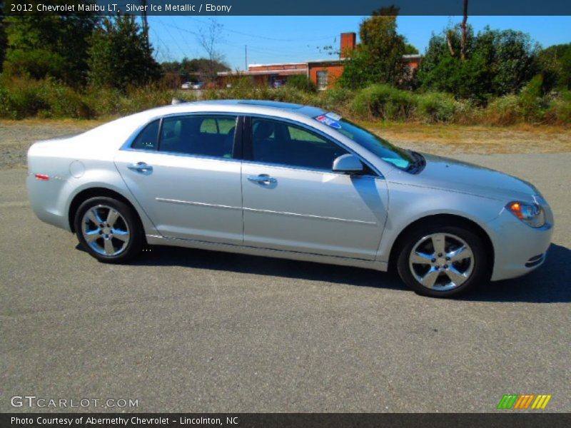 Silver Ice Metallic / Ebony 2012 Chevrolet Malibu LT