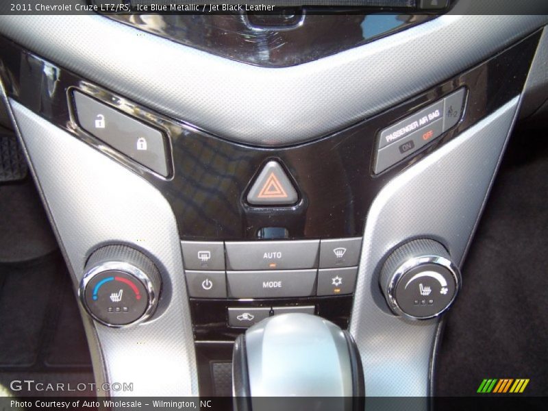 Ice Blue Metallic / Jet Black Leather 2011 Chevrolet Cruze LTZ/RS