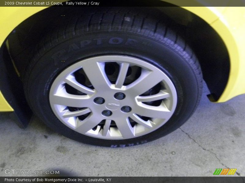 Rally Yellow / Gray 2009 Chevrolet Cobalt LS Coupe