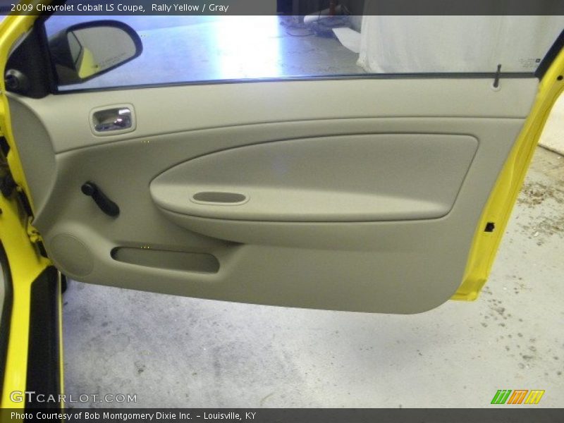 Rally Yellow / Gray 2009 Chevrolet Cobalt LS Coupe