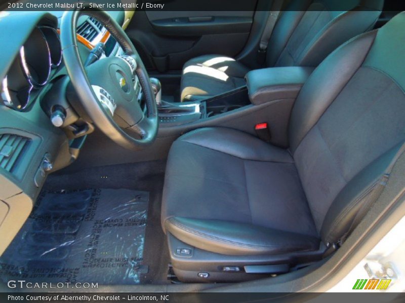 Silver Ice Metallic / Ebony 2012 Chevrolet Malibu LT