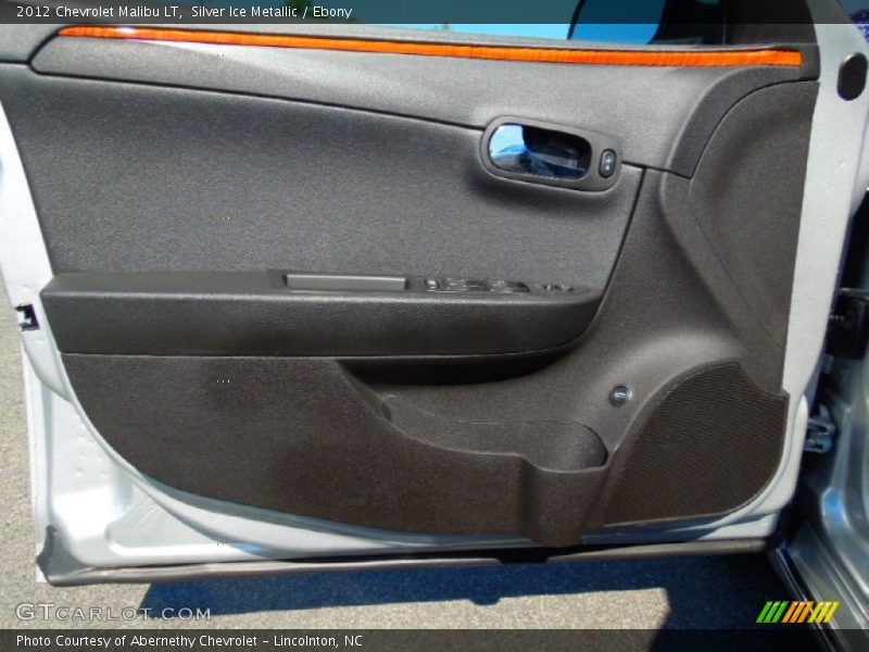 Silver Ice Metallic / Ebony 2012 Chevrolet Malibu LT