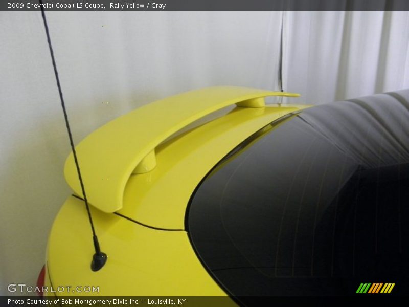 Rally Yellow / Gray 2009 Chevrolet Cobalt LS Coupe