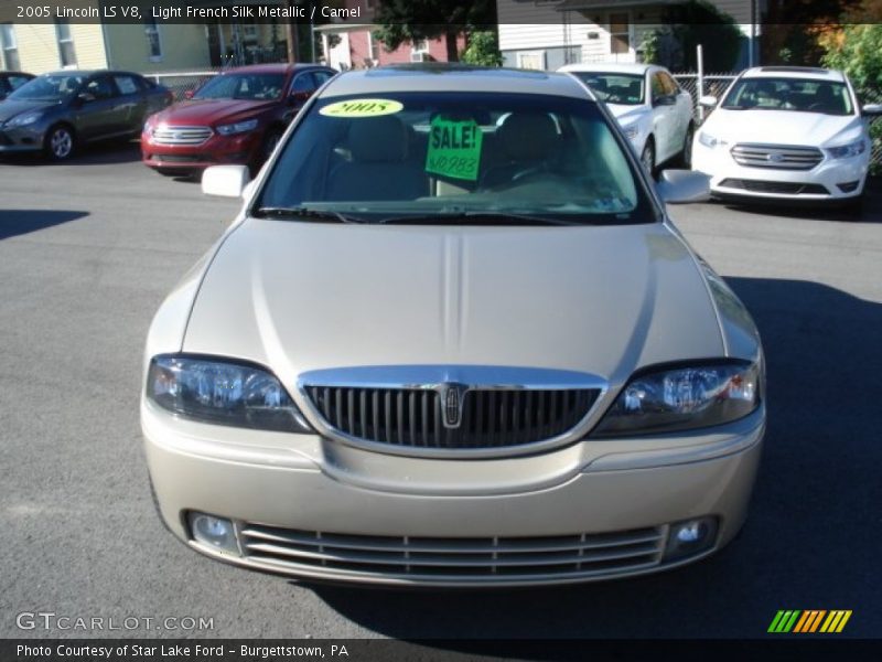 Light French Silk Metallic / Camel 2005 Lincoln LS V8