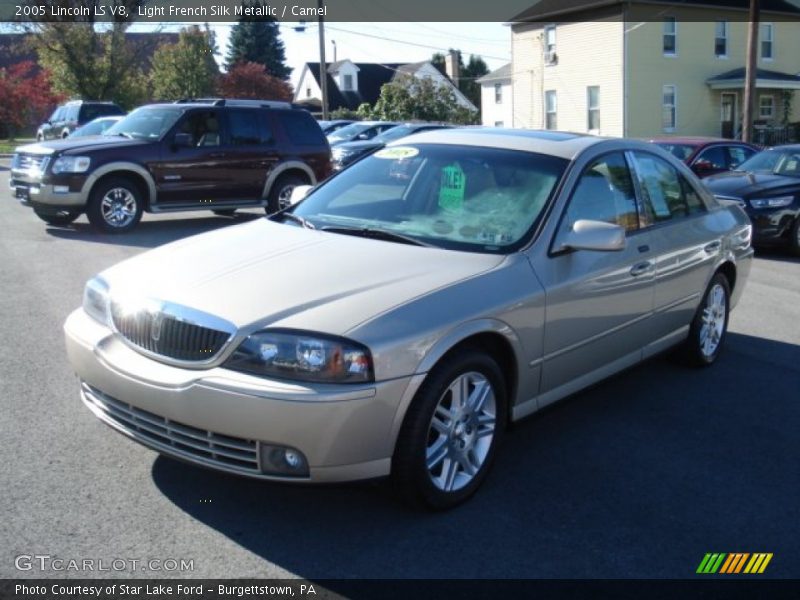 Light French Silk Metallic / Camel 2005 Lincoln LS V8