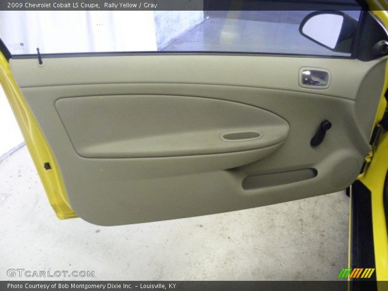 Rally Yellow / Gray 2009 Chevrolet Cobalt LS Coupe
