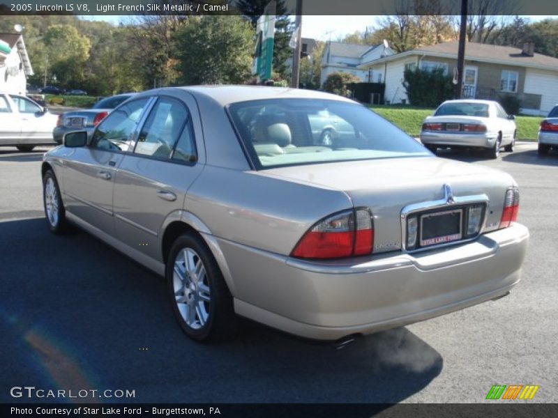 Light French Silk Metallic / Camel 2005 Lincoln LS V8