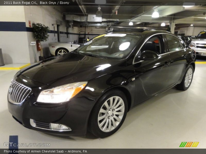 Black Onyx / Ebony 2011 Buick Regal CXL