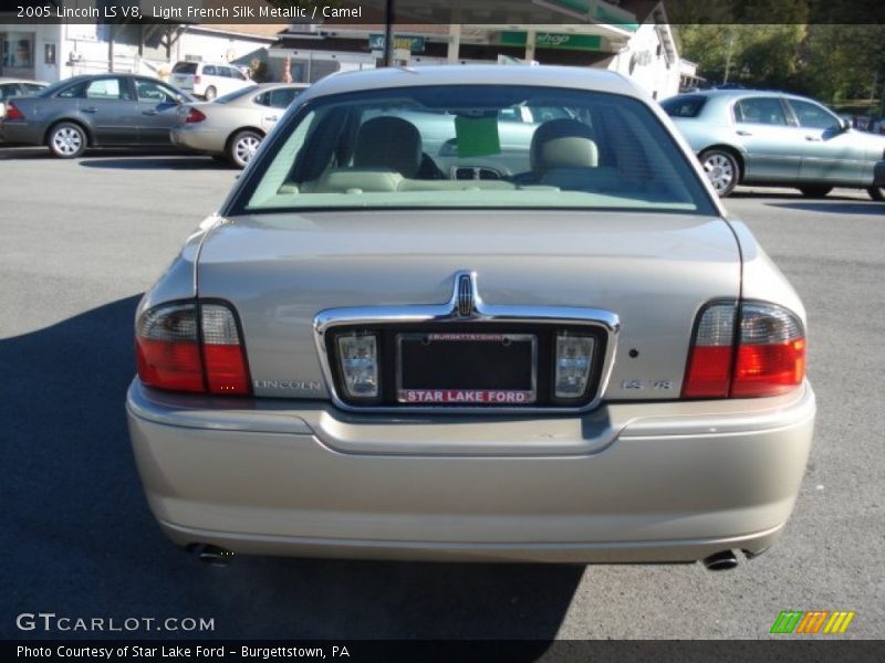 Light French Silk Metallic / Camel 2005 Lincoln LS V8