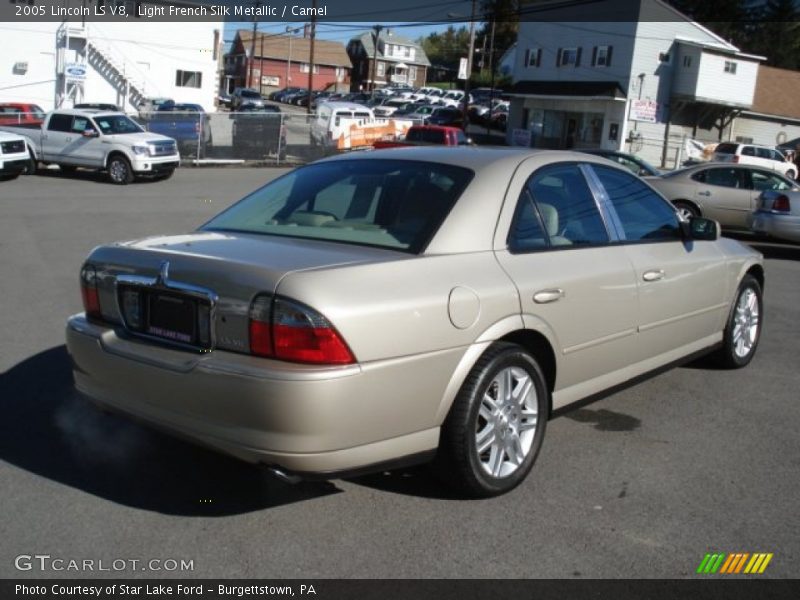 Light French Silk Metallic / Camel 2005 Lincoln LS V8