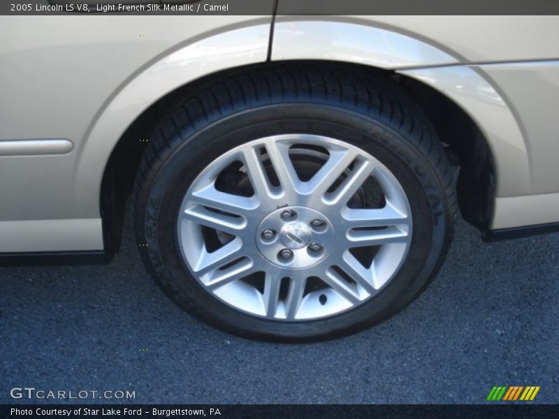 Light French Silk Metallic / Camel 2005 Lincoln LS V8
