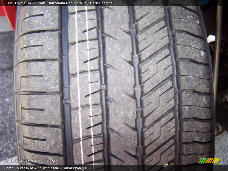 Barcelona Red Metallic / Dark Charcoal 2009 Toyota RAV4 Sport