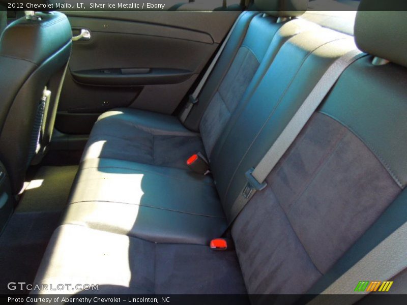 Silver Ice Metallic / Ebony 2012 Chevrolet Malibu LT