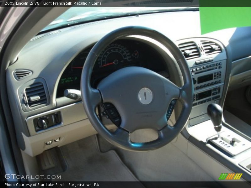 Light French Silk Metallic / Camel 2005 Lincoln LS V8