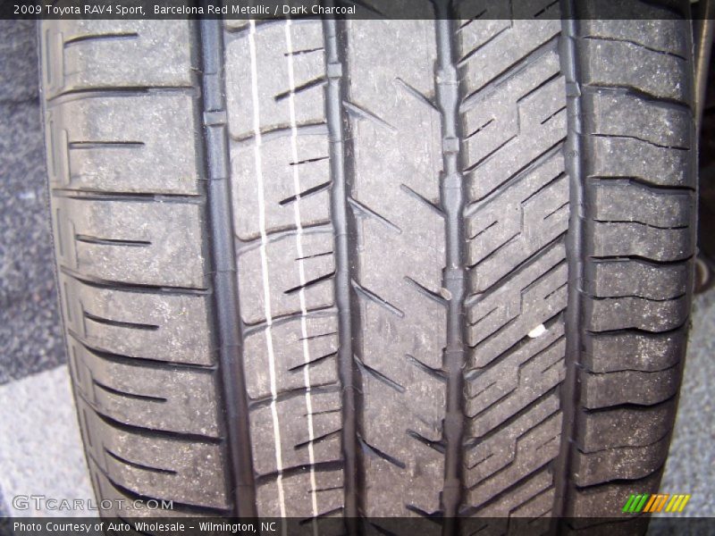 Barcelona Red Metallic / Dark Charcoal 2009 Toyota RAV4 Sport