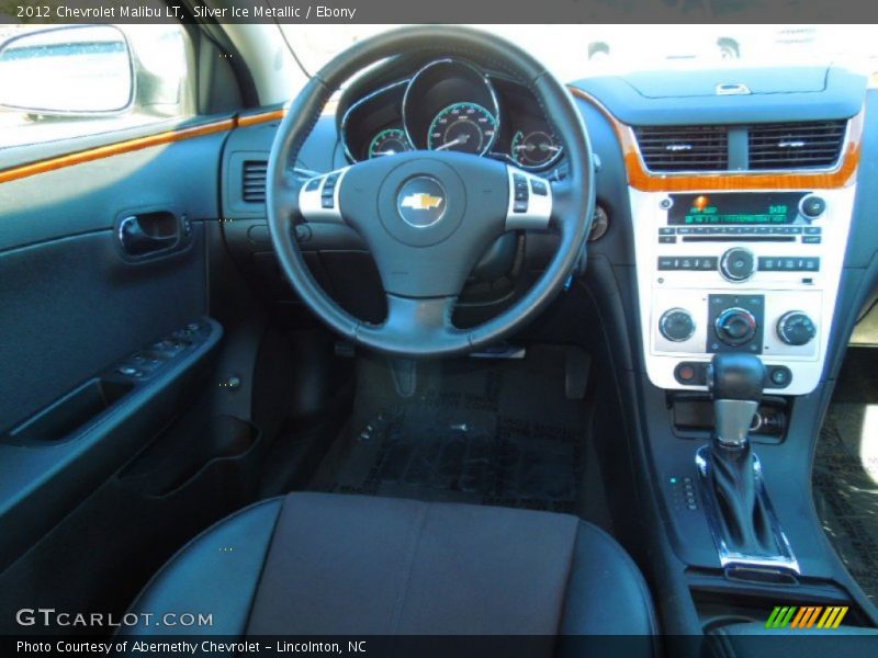 Silver Ice Metallic / Ebony 2012 Chevrolet Malibu LT