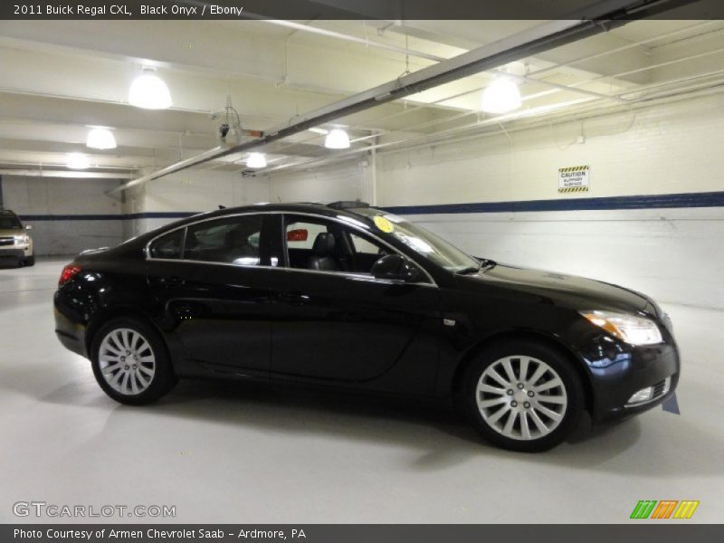 Black Onyx / Ebony 2011 Buick Regal CXL
