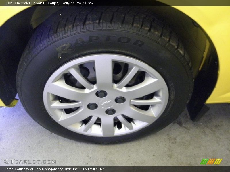 Rally Yellow / Gray 2009 Chevrolet Cobalt LS Coupe