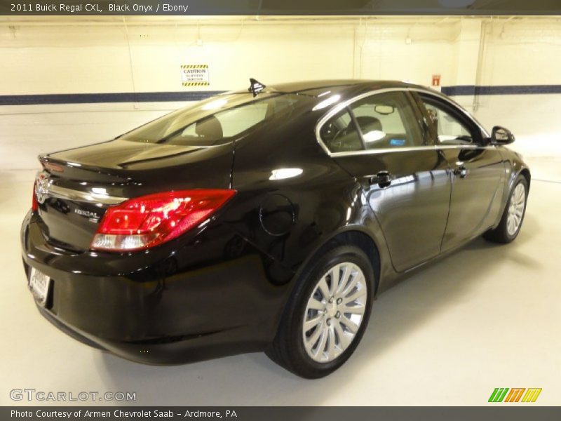 Black Onyx / Ebony 2011 Buick Regal CXL