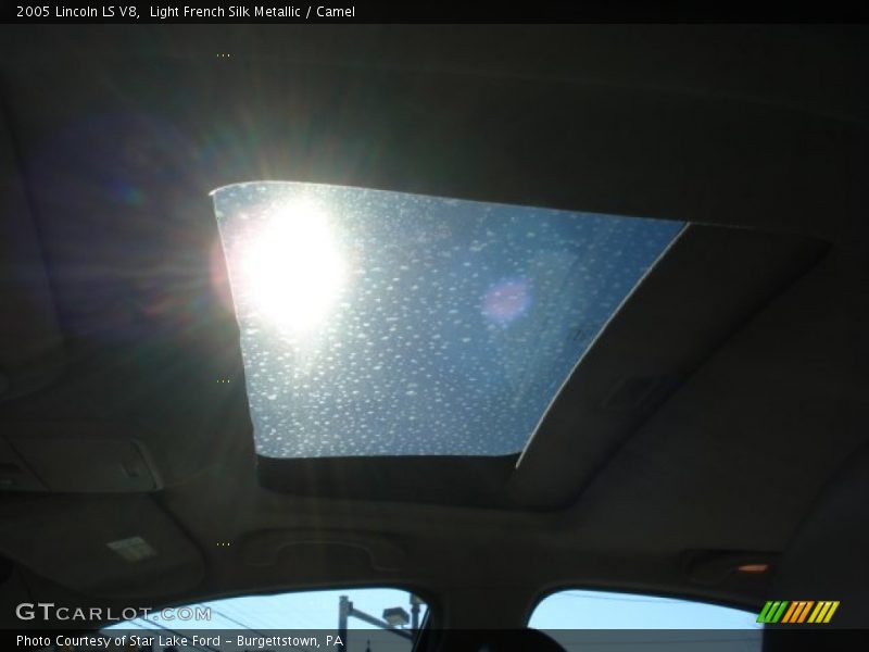 Light French Silk Metallic / Camel 2005 Lincoln LS V8