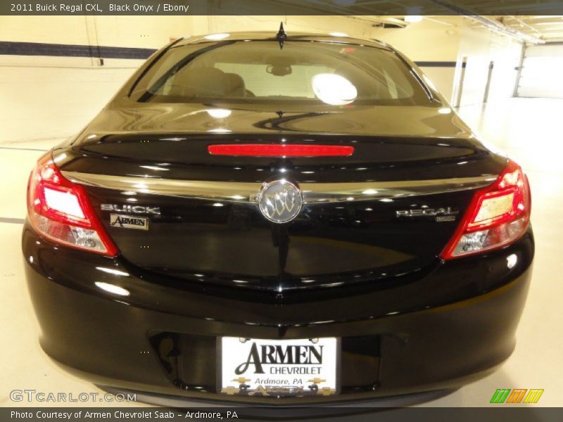 Black Onyx / Ebony 2011 Buick Regal CXL