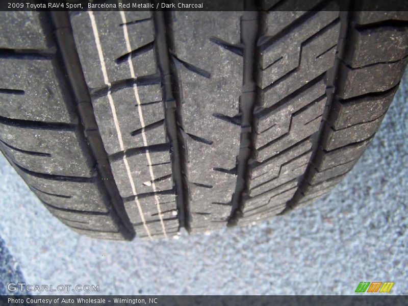 Barcelona Red Metallic / Dark Charcoal 2009 Toyota RAV4 Sport