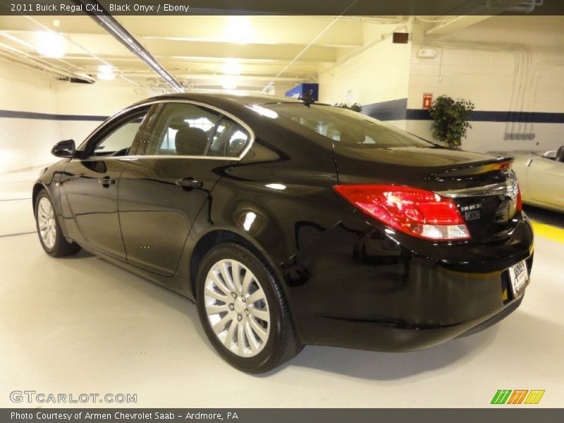 Black Onyx / Ebony 2011 Buick Regal CXL