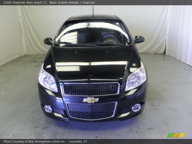 Black Granite Metallic / Charcoal 2009 Chevrolet Aveo Aveo5 LT