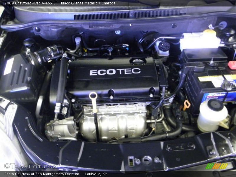  2009 Aveo Aveo5 LT Engine - 1.6 Liter DOHC 16-Valve VVT Ecotec 4 Cylinder